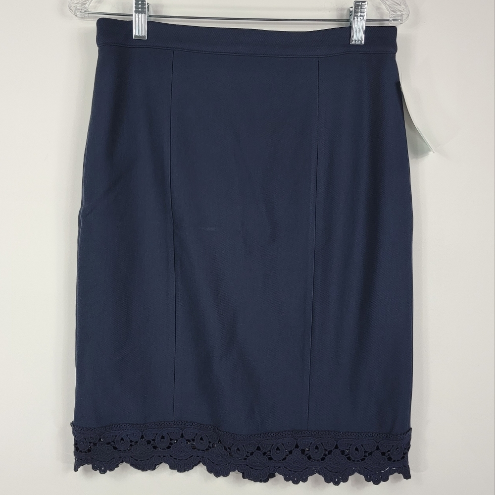 Brixon Ivy Lace Trim Skirt Sz Medium